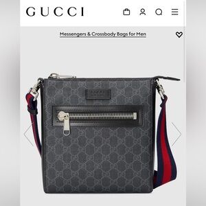Gucci Mans Supreme messanger bag